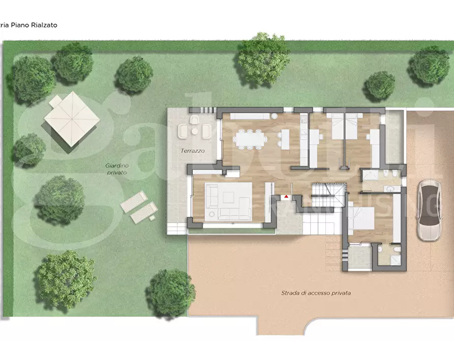 Immagine 42 di Villa in vendita  in Vicolo Del Conte, 70 a Roma