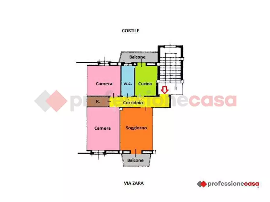 Immagine 18 di Appartamento in vendita  in Via Zara, 41 a Foggia