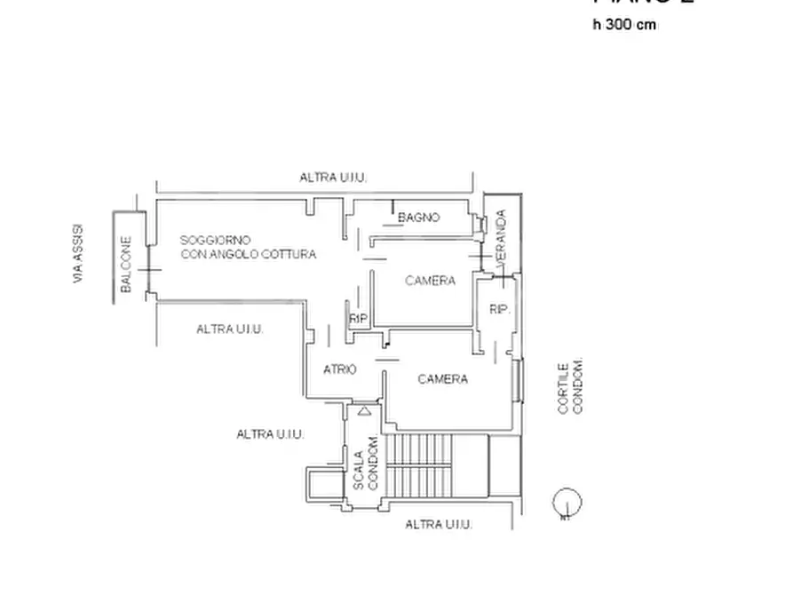 Immagine 26 di Appartamento in vendita  in Via Assisi a Rivoli