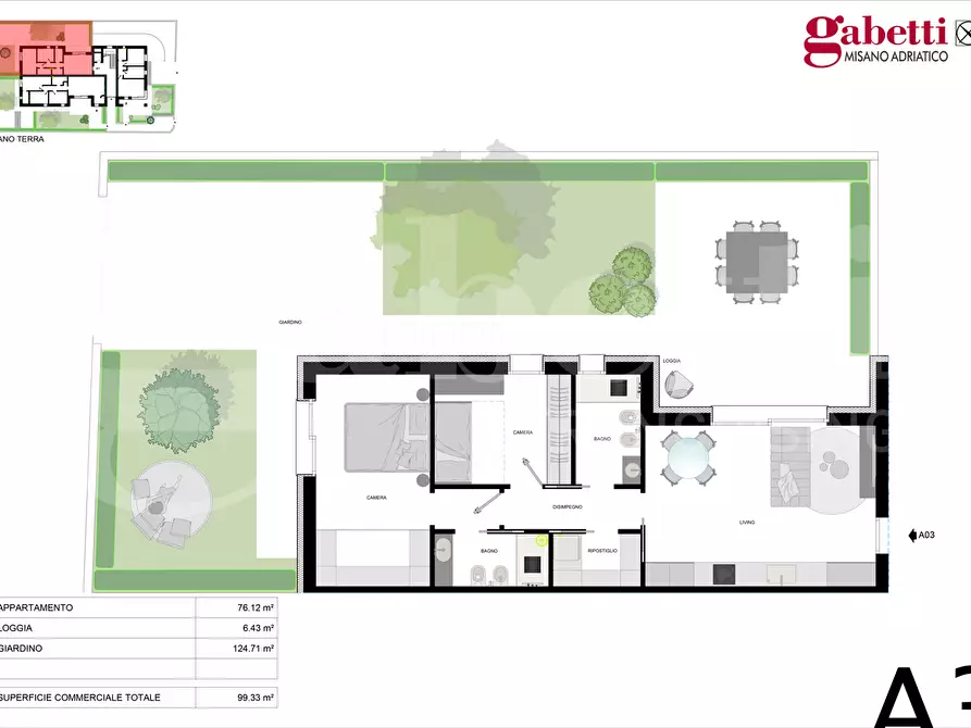 appartamento in vendita a Misano Adriatico