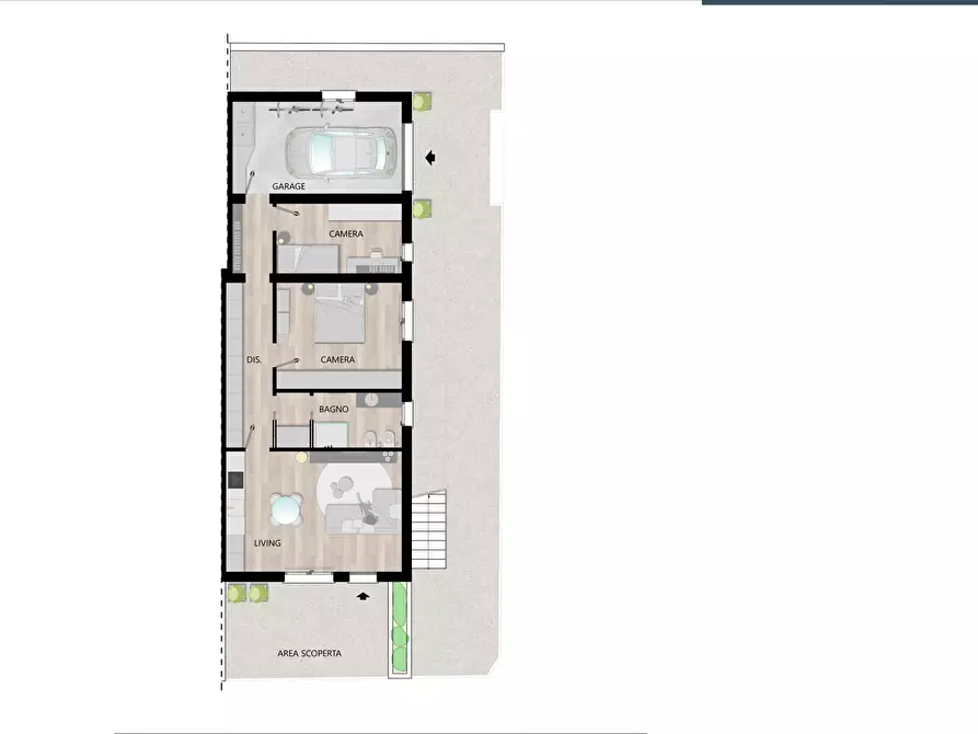 Immagine 17 di Appartamento in vendita  in Via del Cardellino a Gabicce Mare