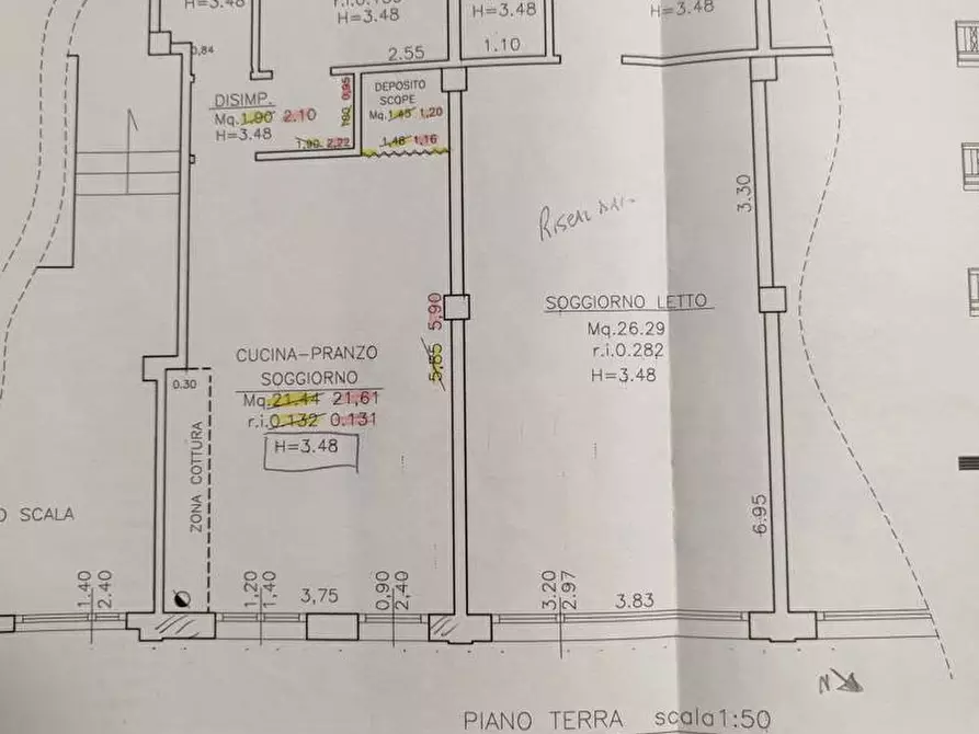 Immagine 7 di Appartamento in vendita  in Via GIOVANNI DA VERAZZANO, 110 a Ravenna