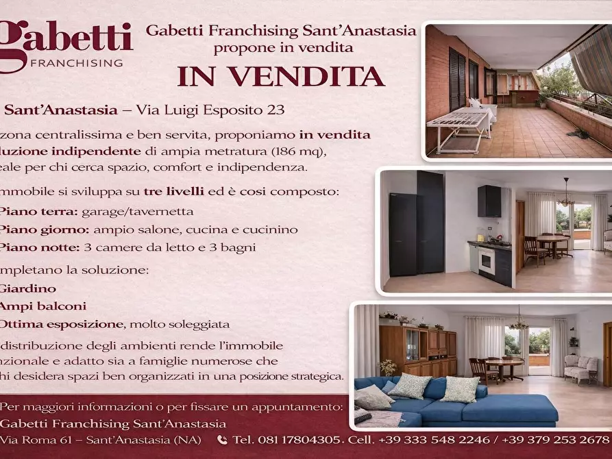 Immagine 12 di Appartamento in vendita  in Via Luigi Esposito, 23 a Sant'anastasia