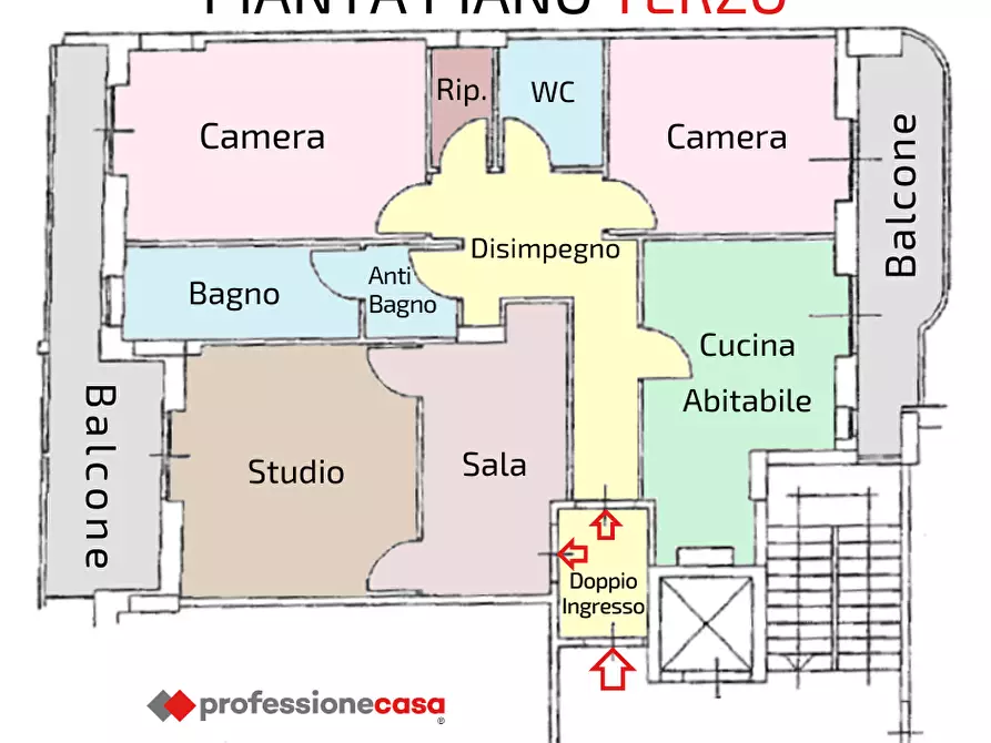 Immagine 20 di Appartamento in vendita  in Via Pasquale Fuiani, 17 a Foggia