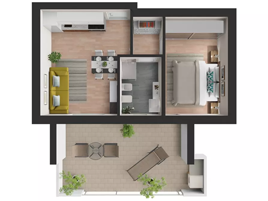 Immagine 9 di Appartamento in vendita  in Via Paolo Borsellino, 5 a Tortoreto