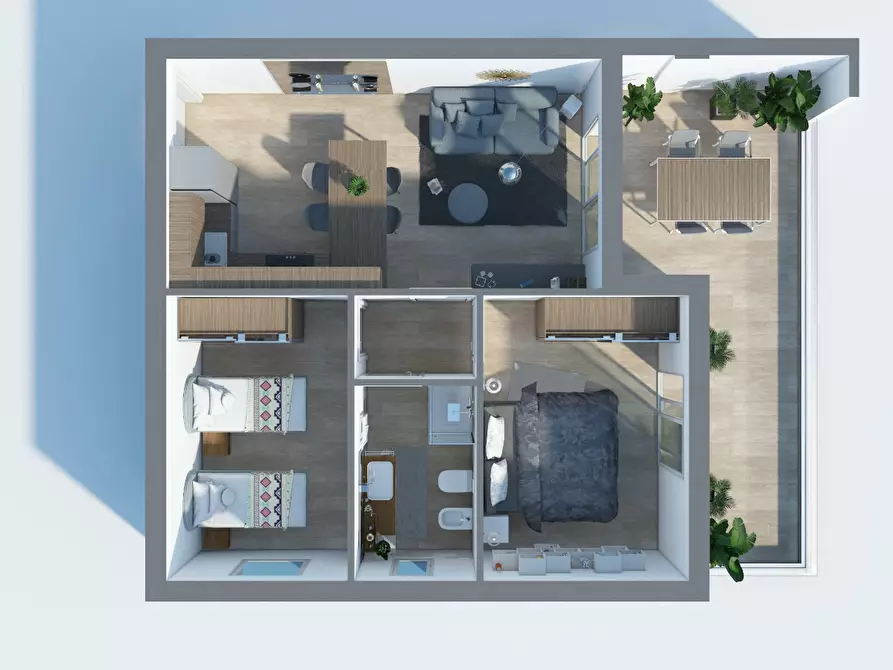 Immagine 13 di Appartamento in vendita  in Via Lungomare Sirena, 618 a Tortoreto