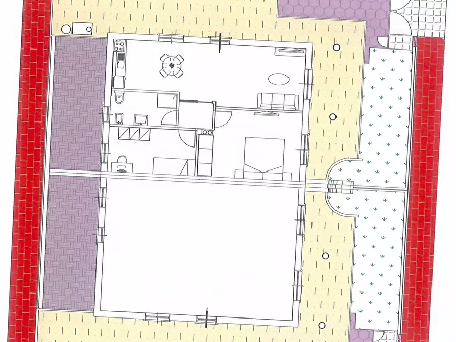 Immagine 3 di Appartamento in vendita  in Via Vascello, snc a Tortoreto