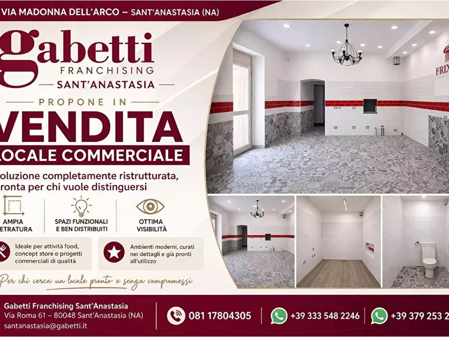 Immagine 5 di Negozio in vendita  in Via Madonna Dell'Arco, snc a Sant'anastasia