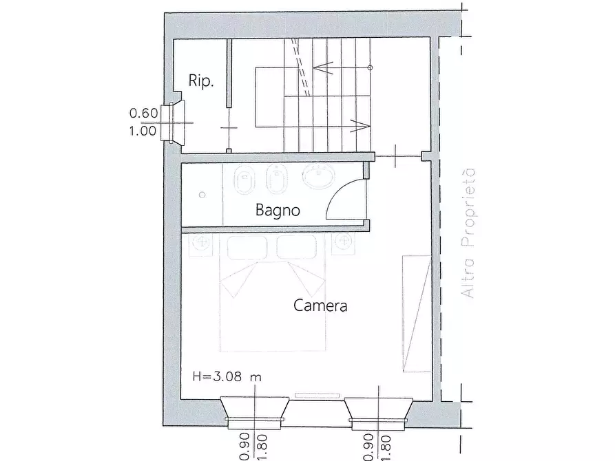 Immagine 10 di Casa indipendente in vendita  in Via leopardi, 0 a Porto Recanati