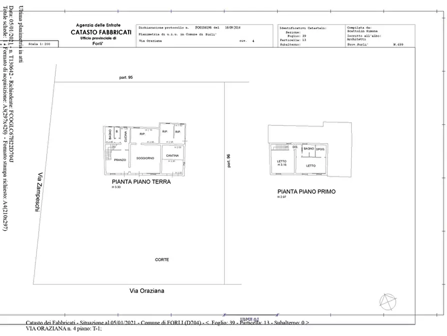Immagine 8 di Casa indipendente in vendita  in Via Oraziana, 4 a Forli'