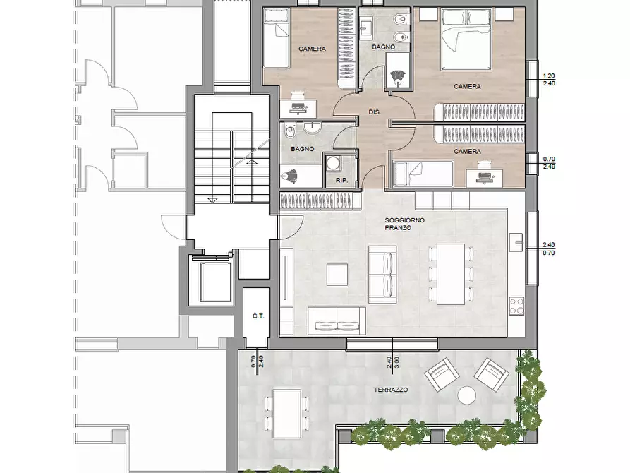 Immagine 16 di Attico in vendita  in Via Roma, 70 a Mogliano Veneto