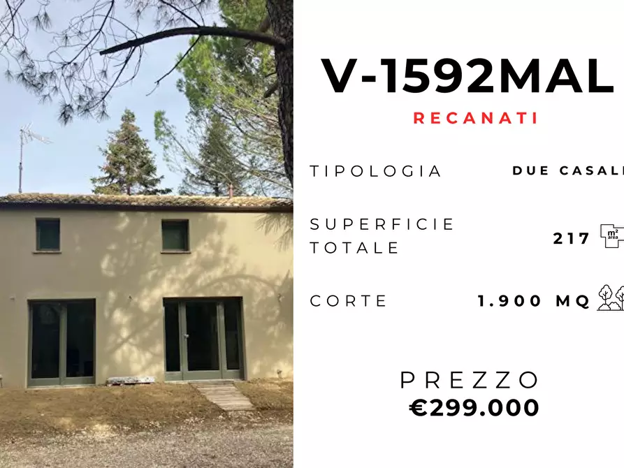 Immagine 3 di Casa indipendente in vendita  in Contrada Vallememoria, 84 a Recanati