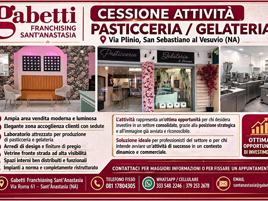 Immagine 4 di Attività commerciale in vendita  in Via Plinio, snc a San Sebastiano Al Vesuvio