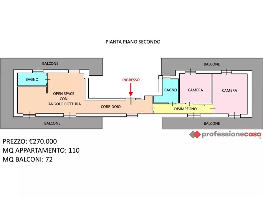 Immagine 25 di Appartamento in vendita  in Via Antonio Lo RÃ© Agronomo, 10 a Foggia