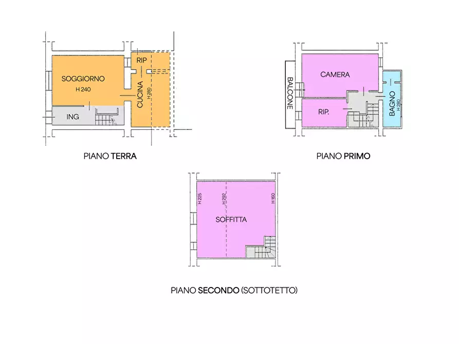 Immagine 24 di Terratetto in vendita  in Via CATTABRIGHE, 15 a Pesaro
