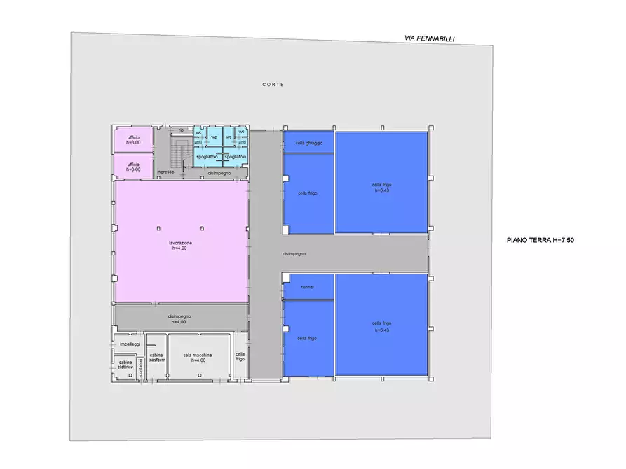 Immagine 44 di Capannone industriale in vendita  in Via Pennabilli, 6 a Riccione