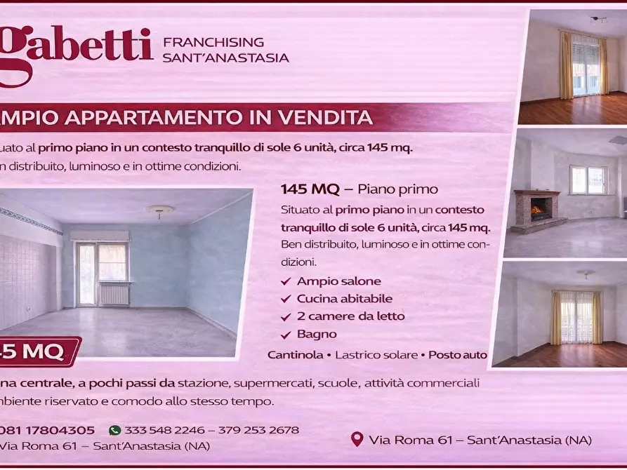 Immagine 9 di Appartamento in vendita  in Via Roma, 61 a Sant'anastasia