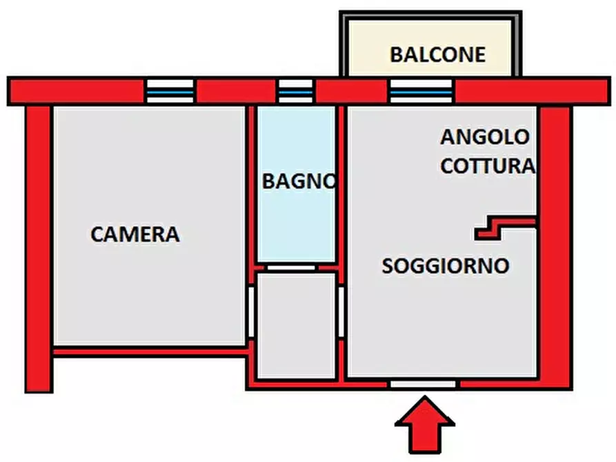 Immagine 48 di Appartamento in vendita  in Via LAZZARETTO, 17 a Milano