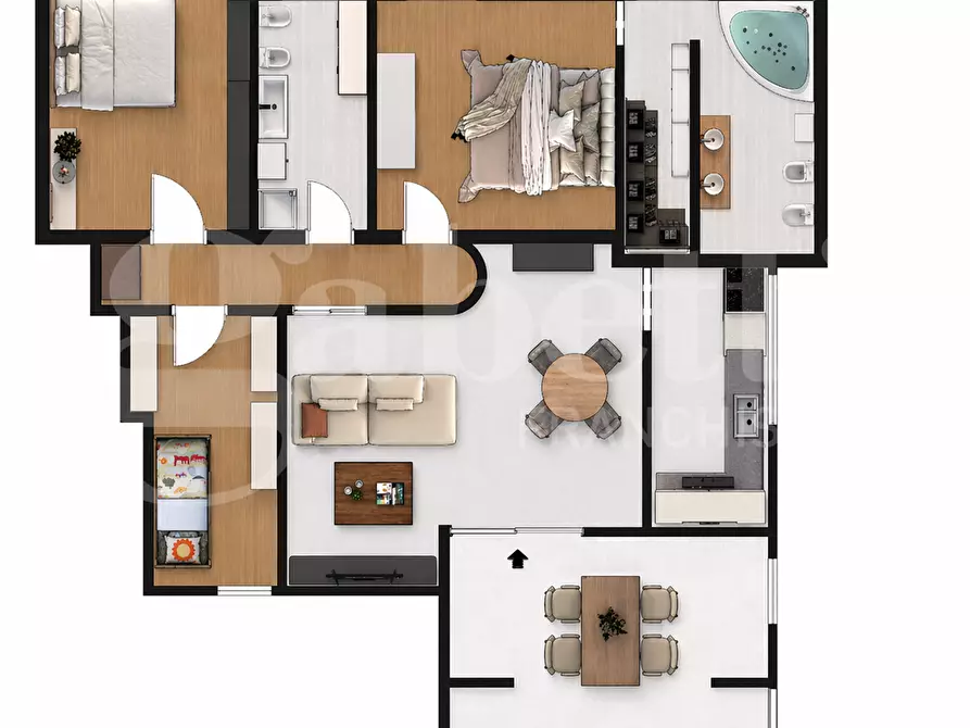 Immagine 39 di Appartamento in vendita  in Via Agamennone, 48 a Budoni