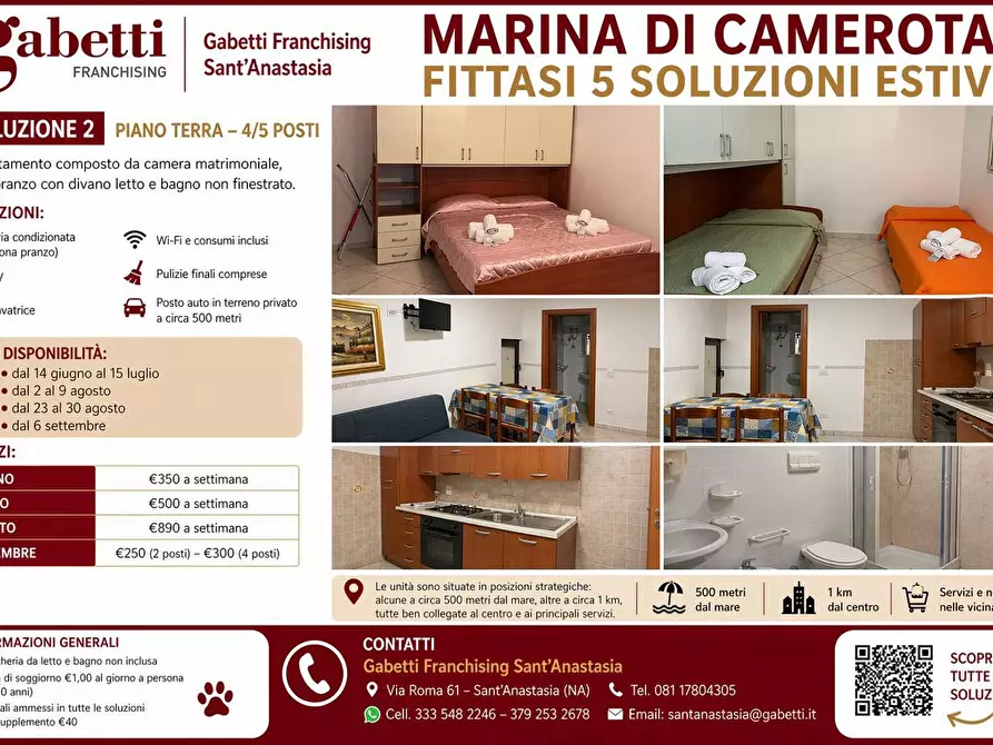 Immagine 3 di Appartamento in affitto  in Via Marina Di Camerota, SNC a Camerota