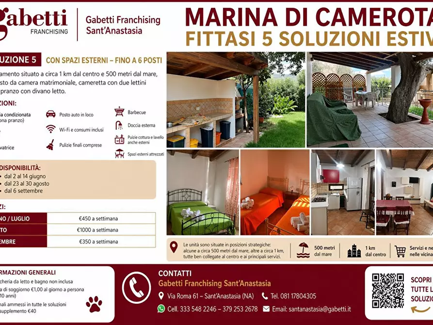 Immagine 6 di Appartamento in affitto  in Via Marina Di Camerota, SNC a Camerota
