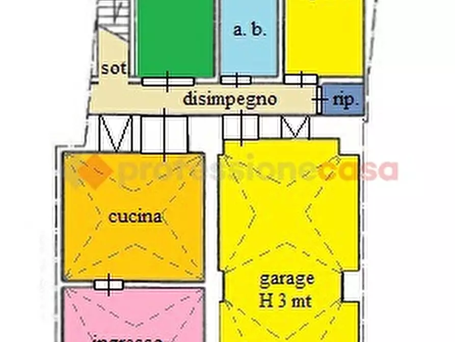 Immagine 26 di Casa indipendente in vendita  in Via asilo infantile a Ortelle
