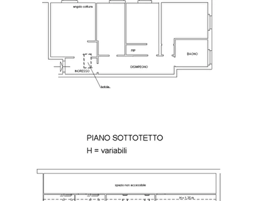 Immagine 19 di Appartamento in vendita  in Via fratelli ottaviani, 11 a Recanati