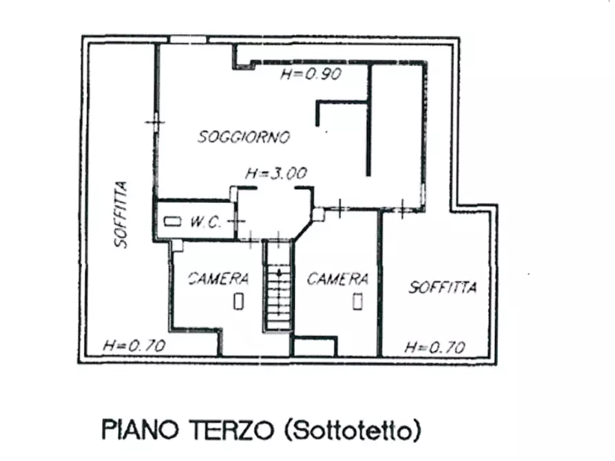 Immagine 45 di Attico in vendita  in Via Ungheria, 29 a Osimo