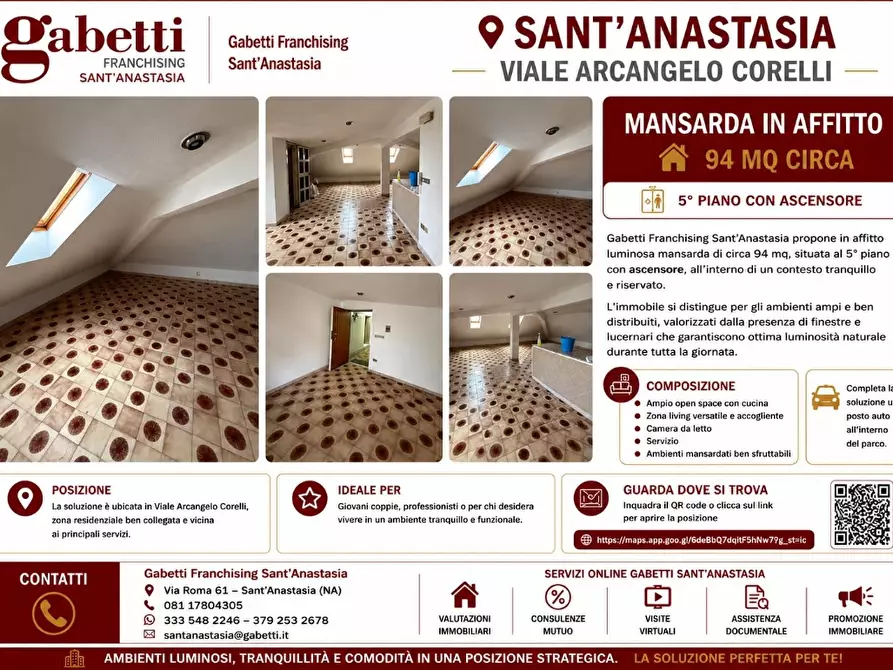 Immagine 15 di Appartamento in affitto  in Via ARCANGELO CORELLI, 5 a Sant'anastasia