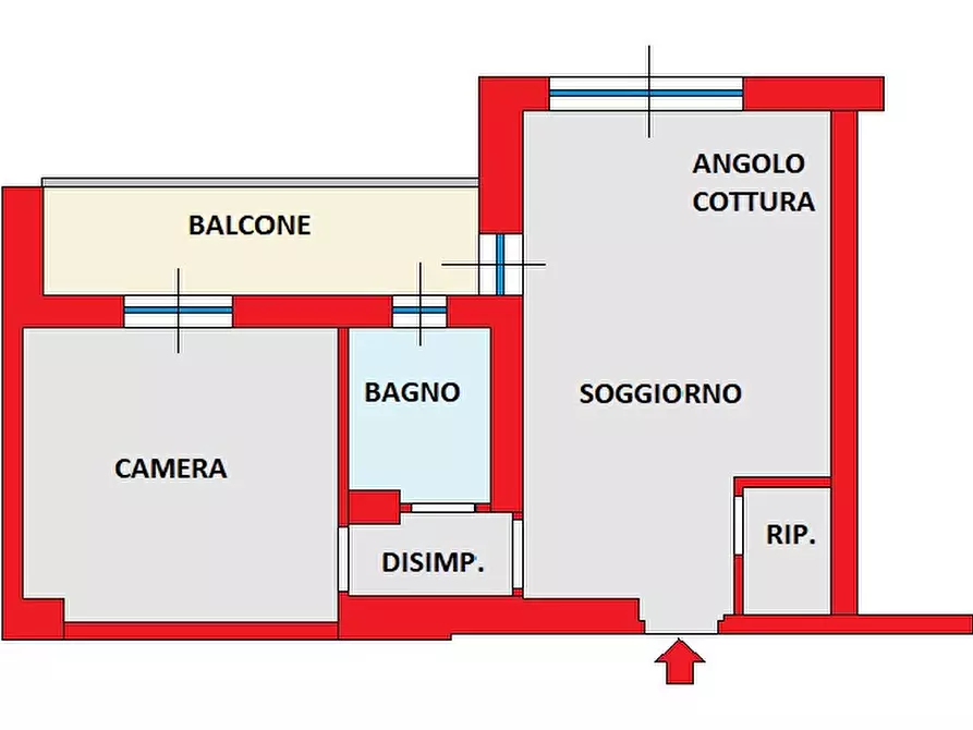 Immagine 35 di Appartamento in vendita  in Via ANSALDO, 12 a Milano