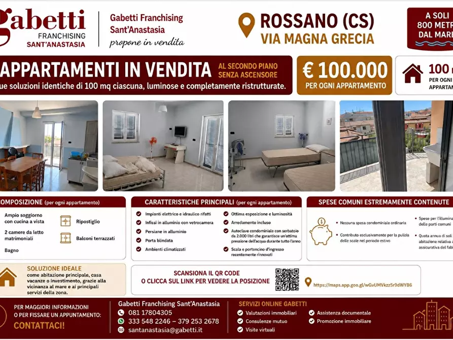 Immagine 12 di Appartamento in vendita  in Via Magna Grecia, 16 a Corigliano-Rossano