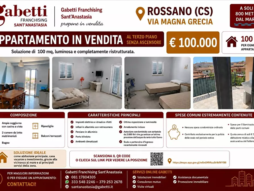 Immagine 12 di Appartamento in vendita  in Via Magna Grecia, 16 a Corigliano-Rossano