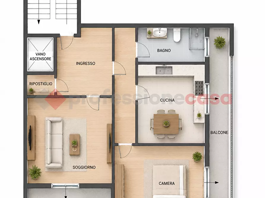 Immagine 18 di Appartamento in vendita  in Via po', 24 a Siracusa