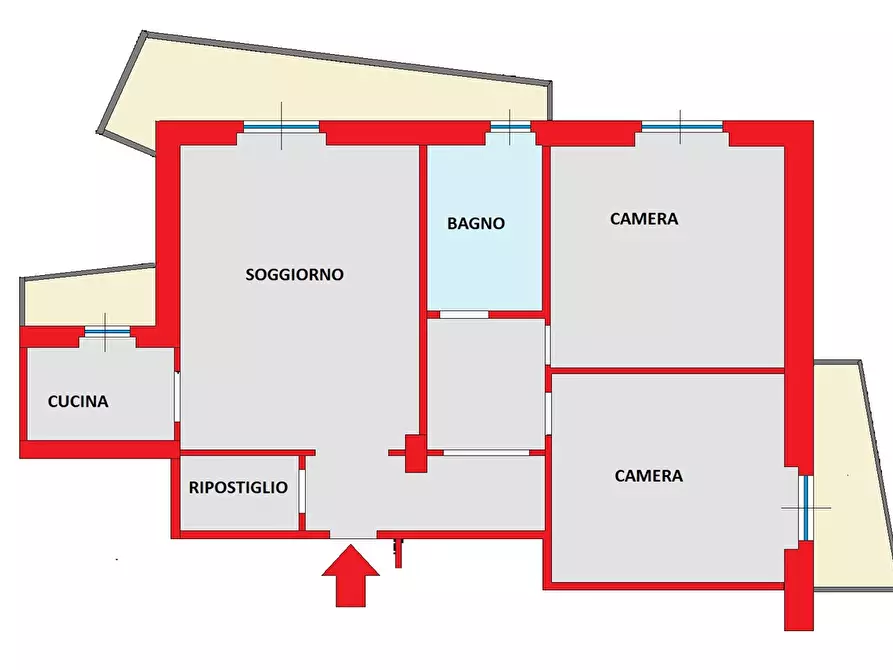 Immagine 8 di Appartamento in vendita  in Via ULISSE SALIS, 28 a Milano