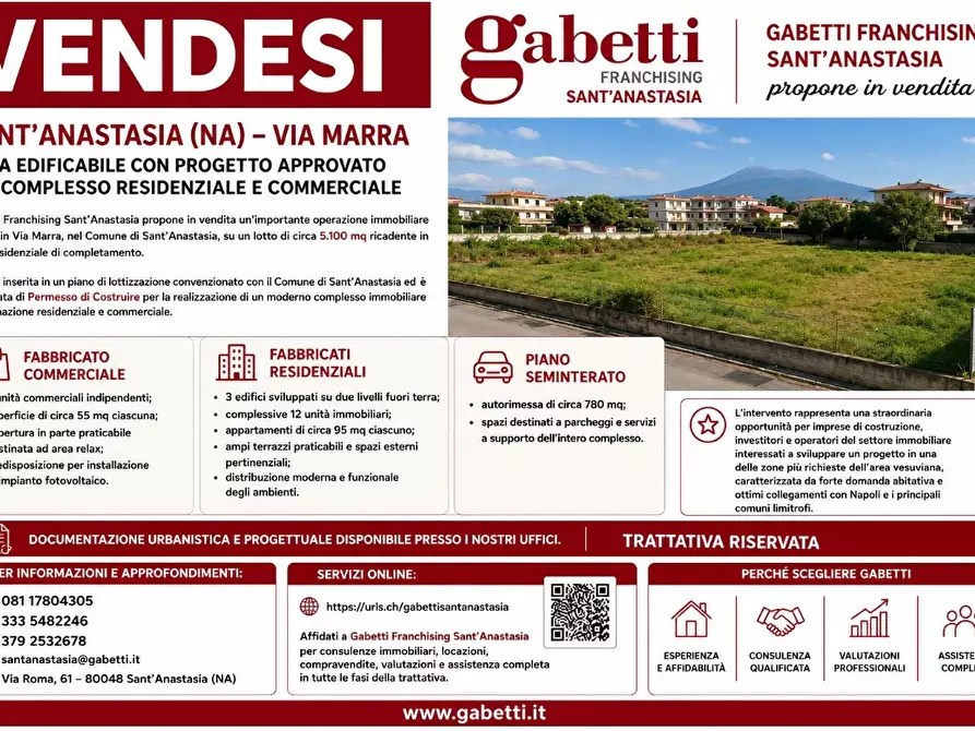 Immagine 1 di Palazzo in vendita  in Via Marra, snc a Sant'anastasia