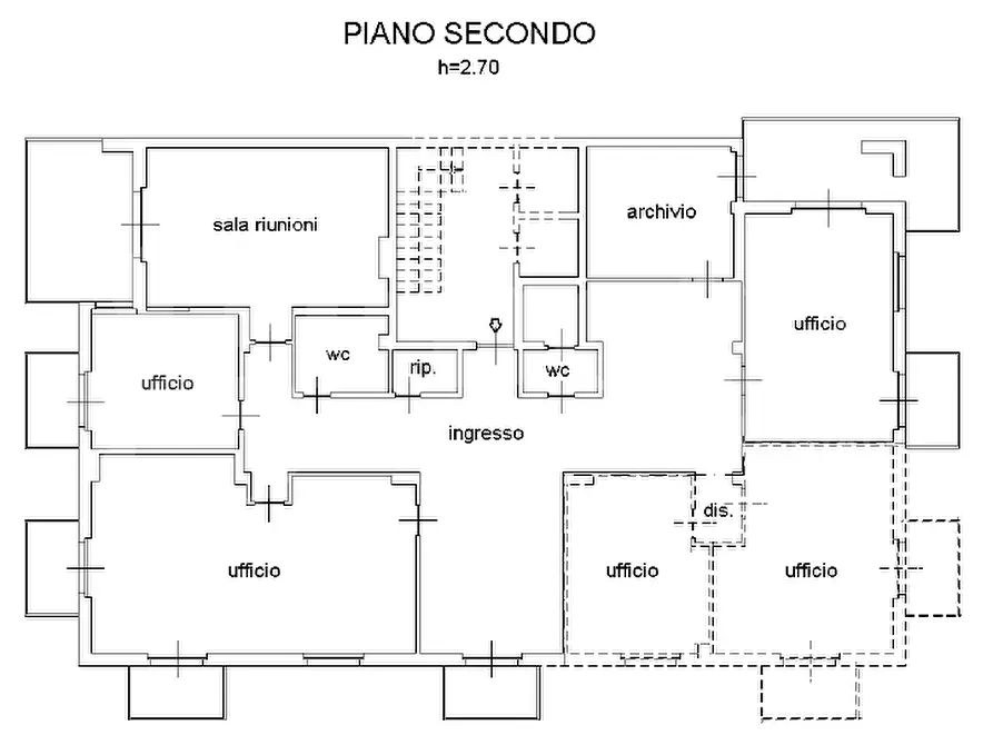 Immagine 16 di Ufficio in affitto  in Corso Padre Lorenzo, 29 a Aosta