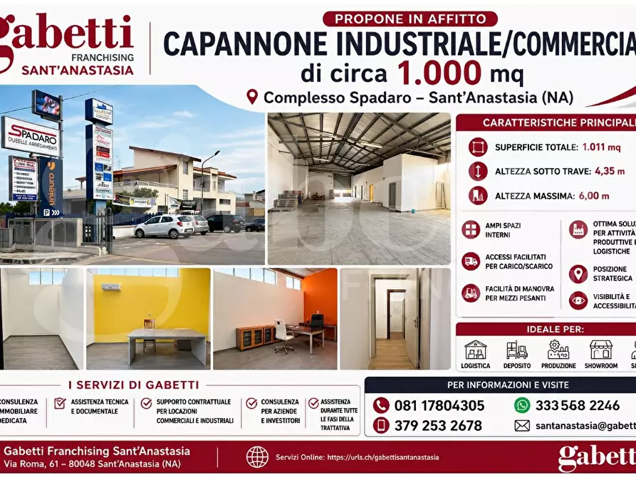 Immagine 19 di Attività commerciale in vendita  in Via Romani, snc a Sant'anastasia