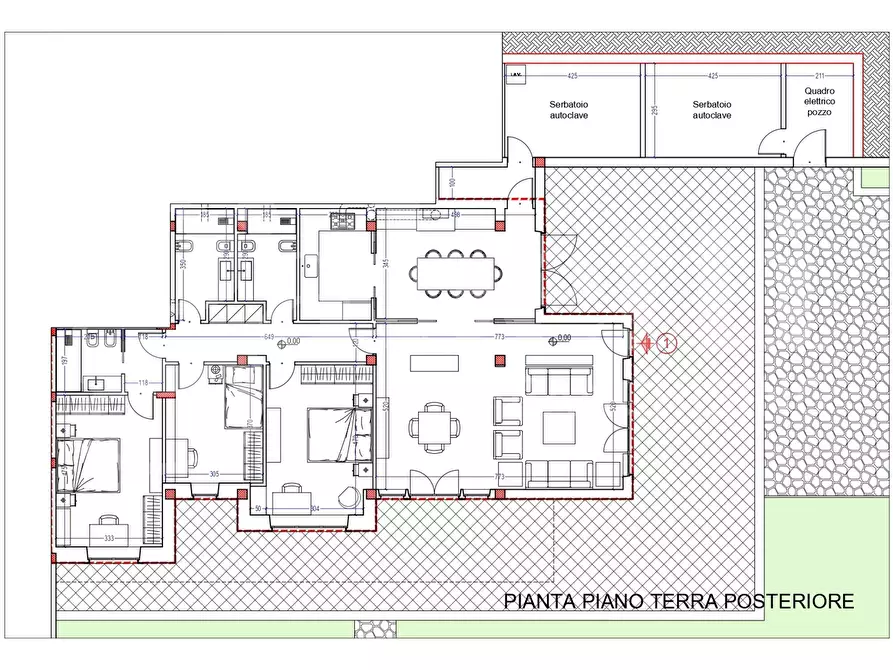 Immagine 2 di Casa trifamiliare in vendita  in Via Casali delle Cornacchiole, 149 a Roma