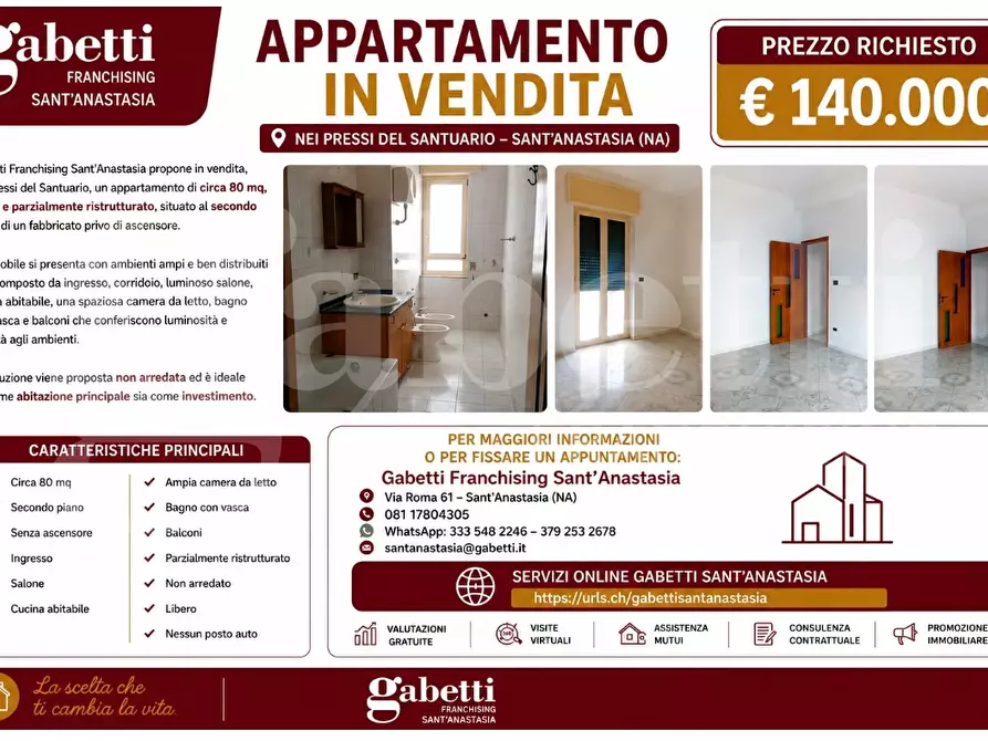 Immagine 13 di Appartamento in vendita  in Via Madonna Dell'Arco a Sant'anastasia