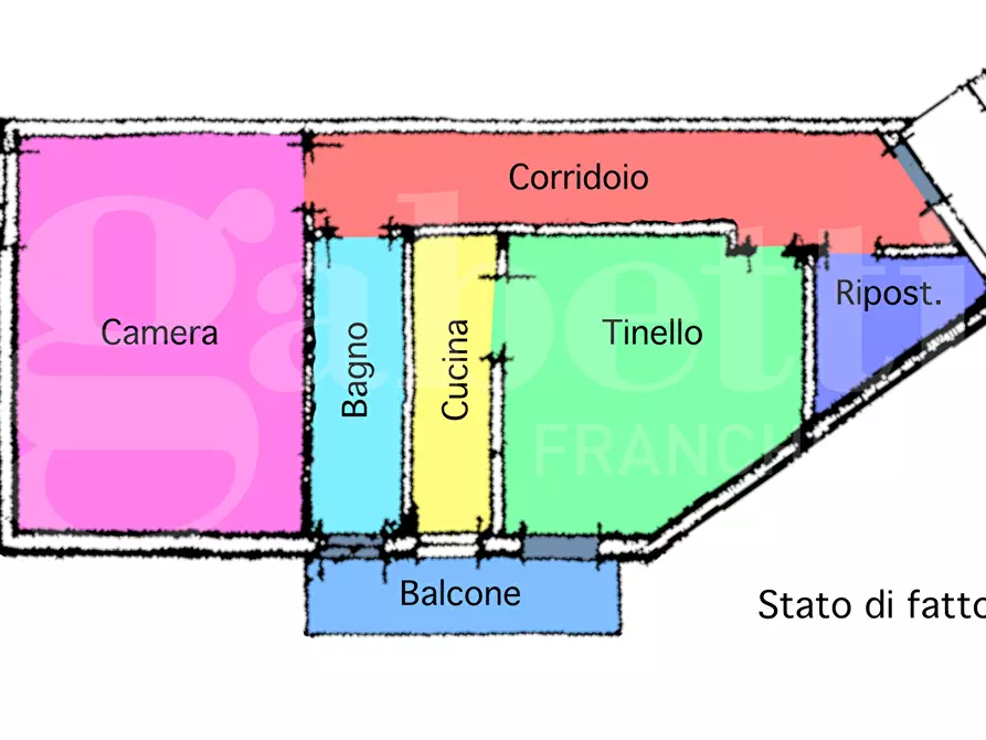 Immagine 17 di Appartamento in vendita  in Via Luigi Tukory a Bologna