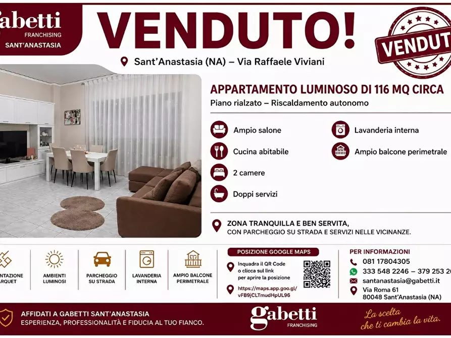Immagine 1 di Appartamento in vendita  in Via San Giacomo, 72 a Pollena Trocchia