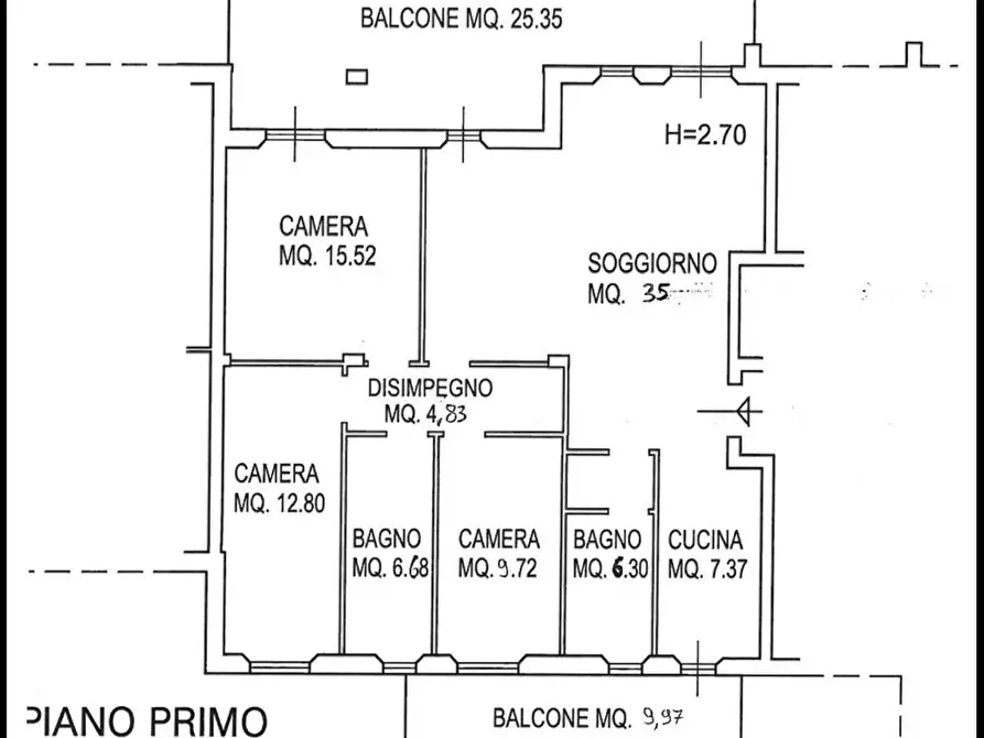 Immagine 37 di Appartamento in vendita  in Via Carl Marx, 60 a Castelfidardo