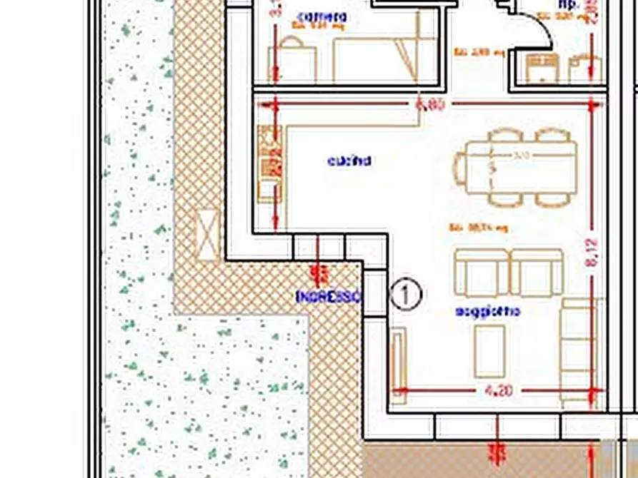 Immagine 15 di Appartamento in vendita  in Via cimitero, 1 a Chiari