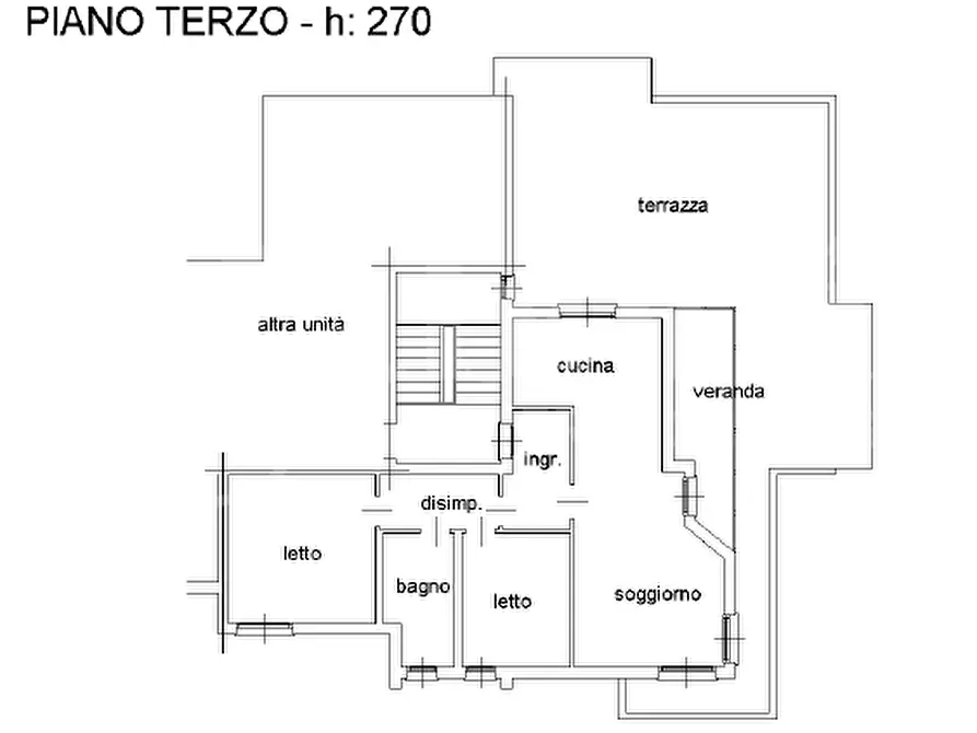 Immagine 15 di Appartamento in vendita  in Via CAVARZERE - Via Marco Polo, 1 a Cavarzere