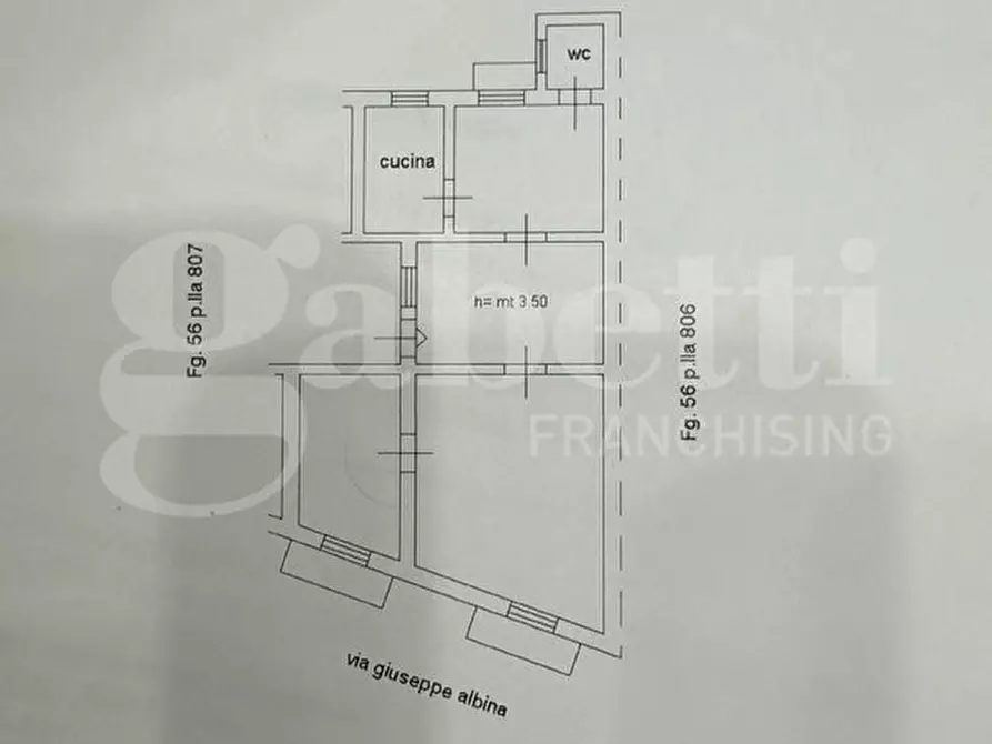 Immagine 9 di Appartamento in vendita  in Via Giuseppe Albina, 15 a Palermo