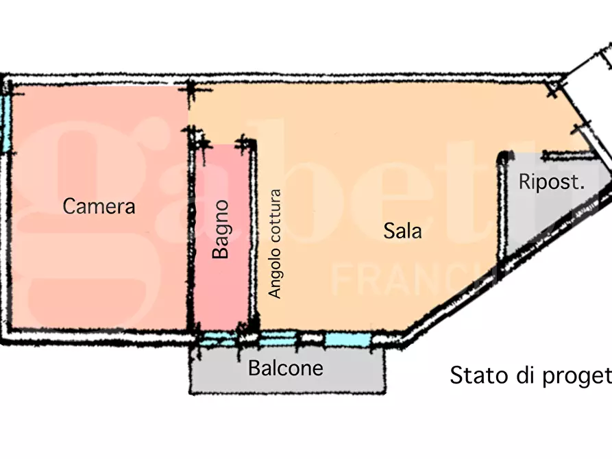 Immagine 18 di Appartamento in vendita  in Via Luigi Tukory a Bologna