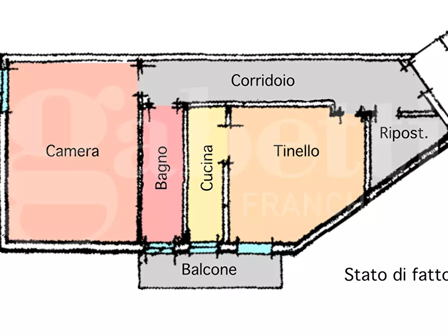 Immagine 17 di Appartamento in vendita  in Via Luigi Tukory a Bologna