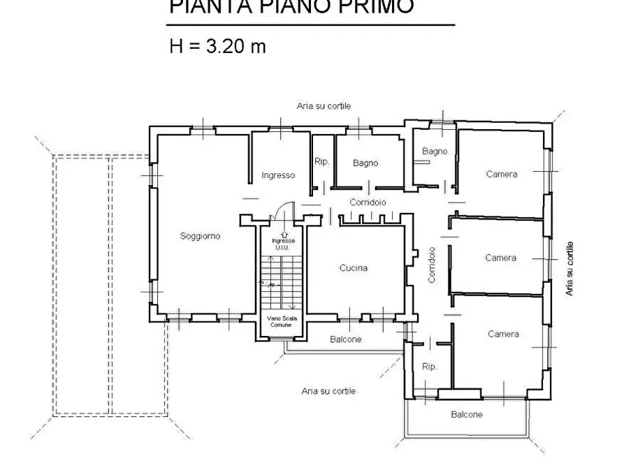 Immagine 26 di Casa bifamiliare in vendita  in VIA vittorio veneto 23 a Ciriè