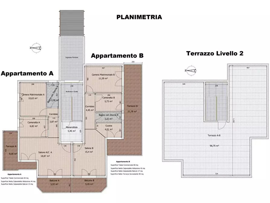 Immagine 2 di Appartamento in vendita  in VIA monticello 3 a Scalea