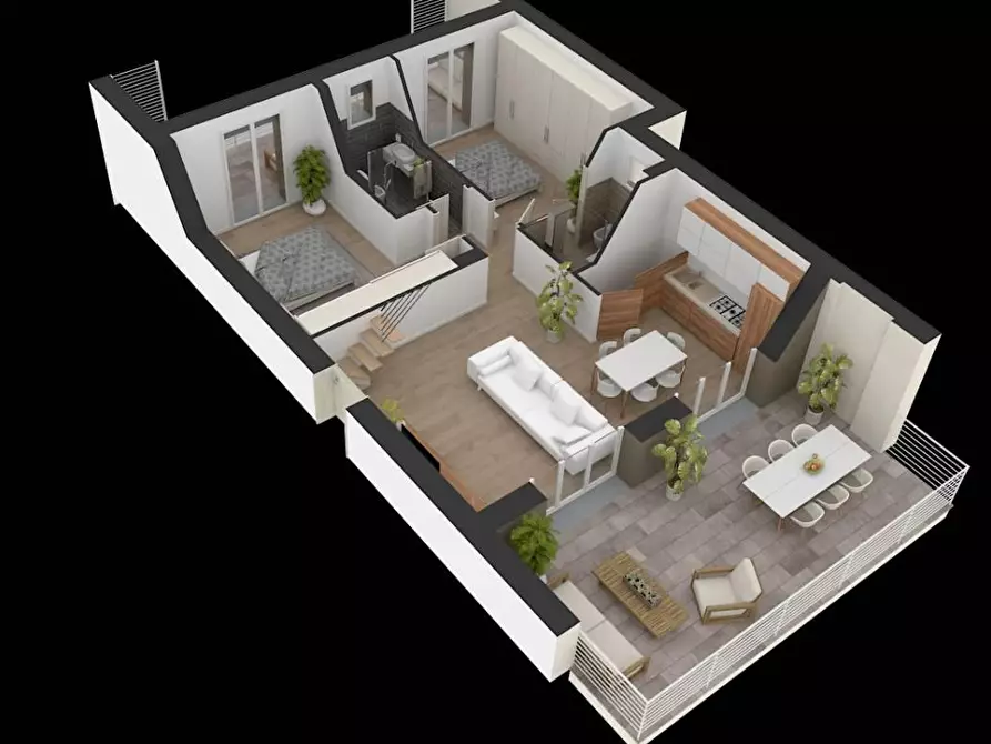 Immagine 2 di Appartamento in vendita  in VIA di padule a Sesto Fiorentino